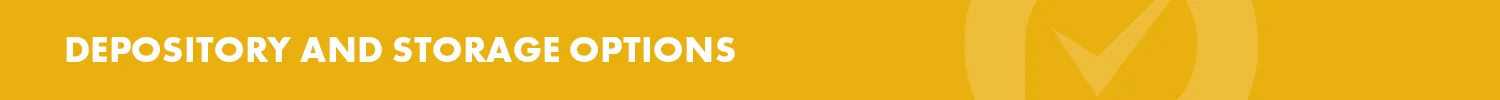 Precious Metals Investment Resources - Depositories and Storage Options